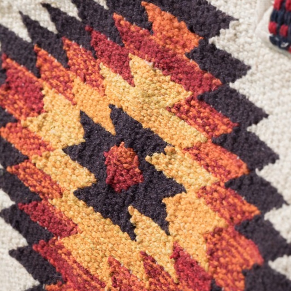 NEW Navajo Aztec Woven Weekender Duffle Bag - Picture 6 of 8